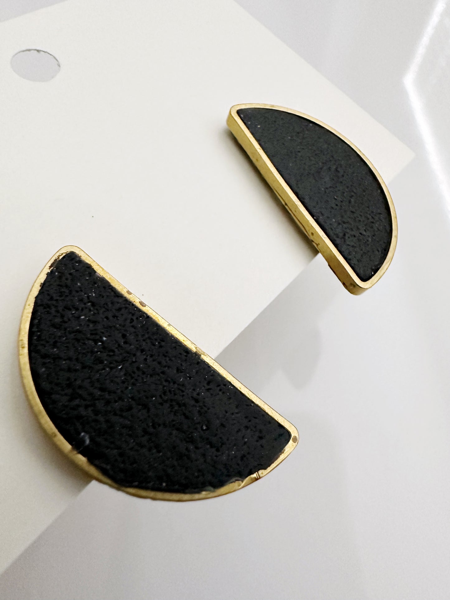 Em Half Moon Earring