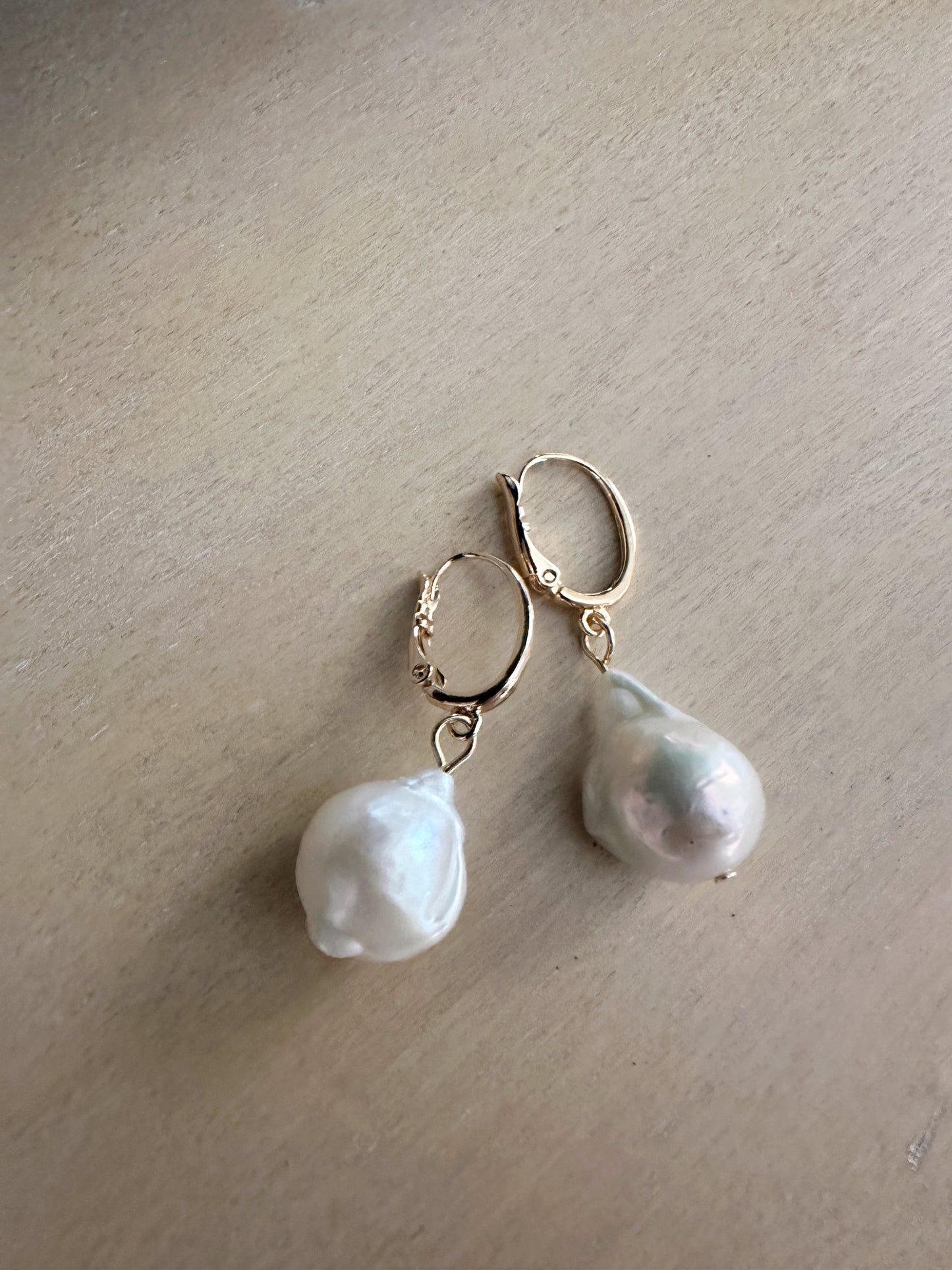 Chunky Pearl Earrings