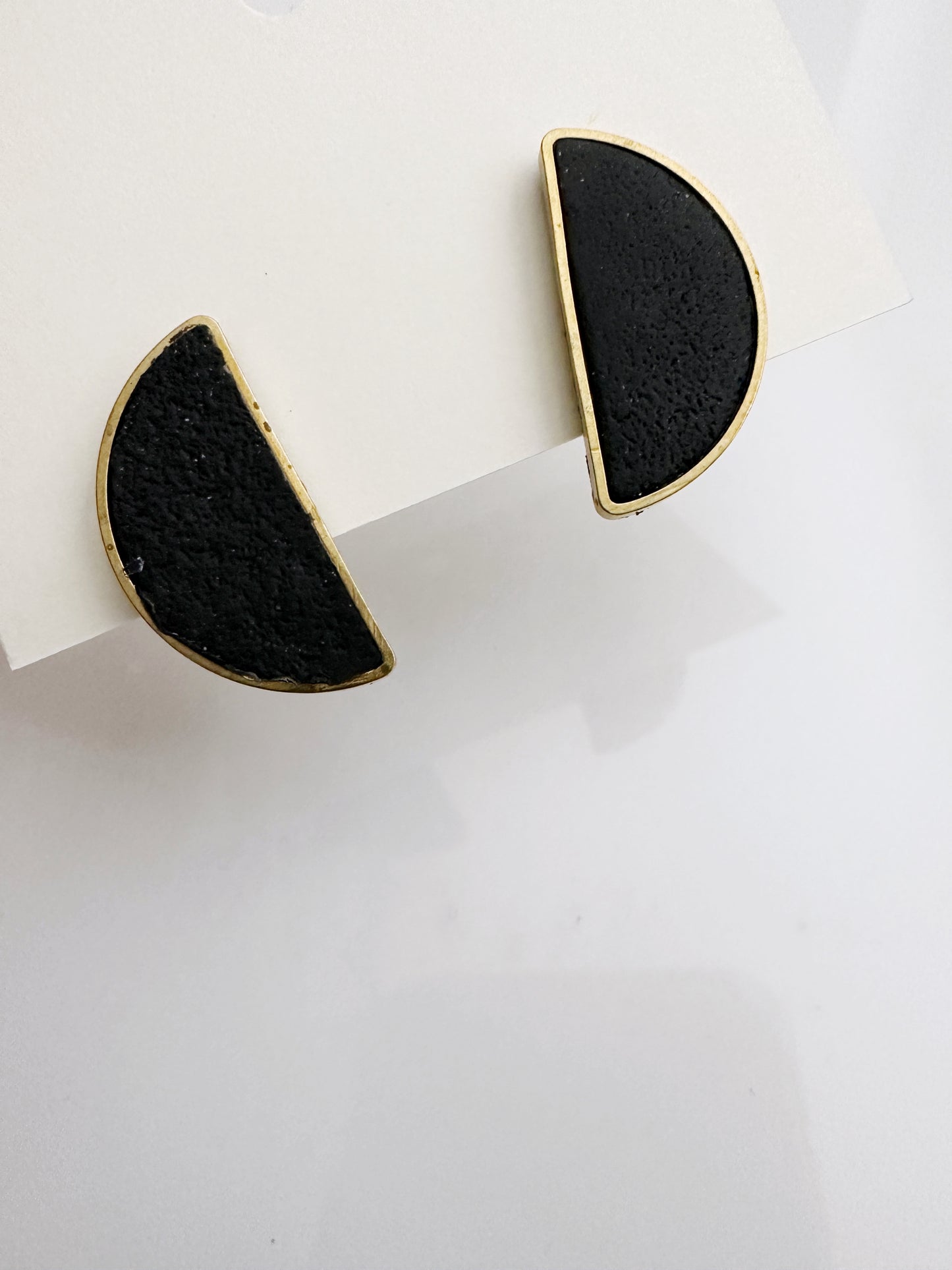 Em Half Moon Earring