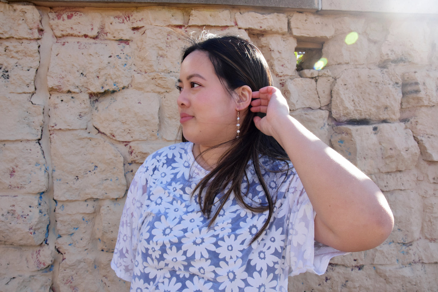 Pearl Drop Earrings