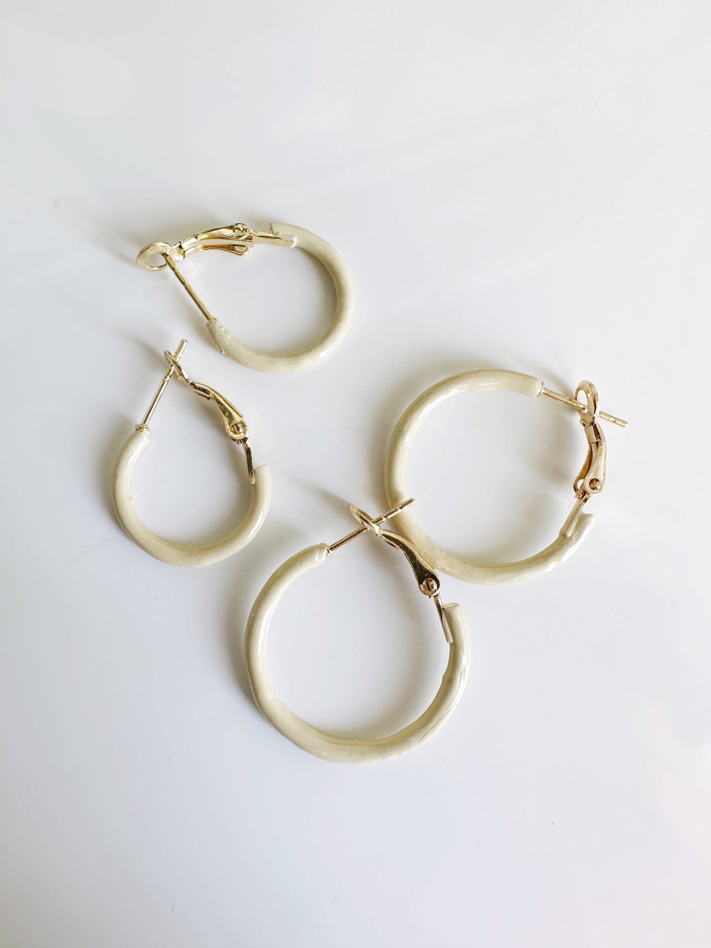 Taupe Hoops