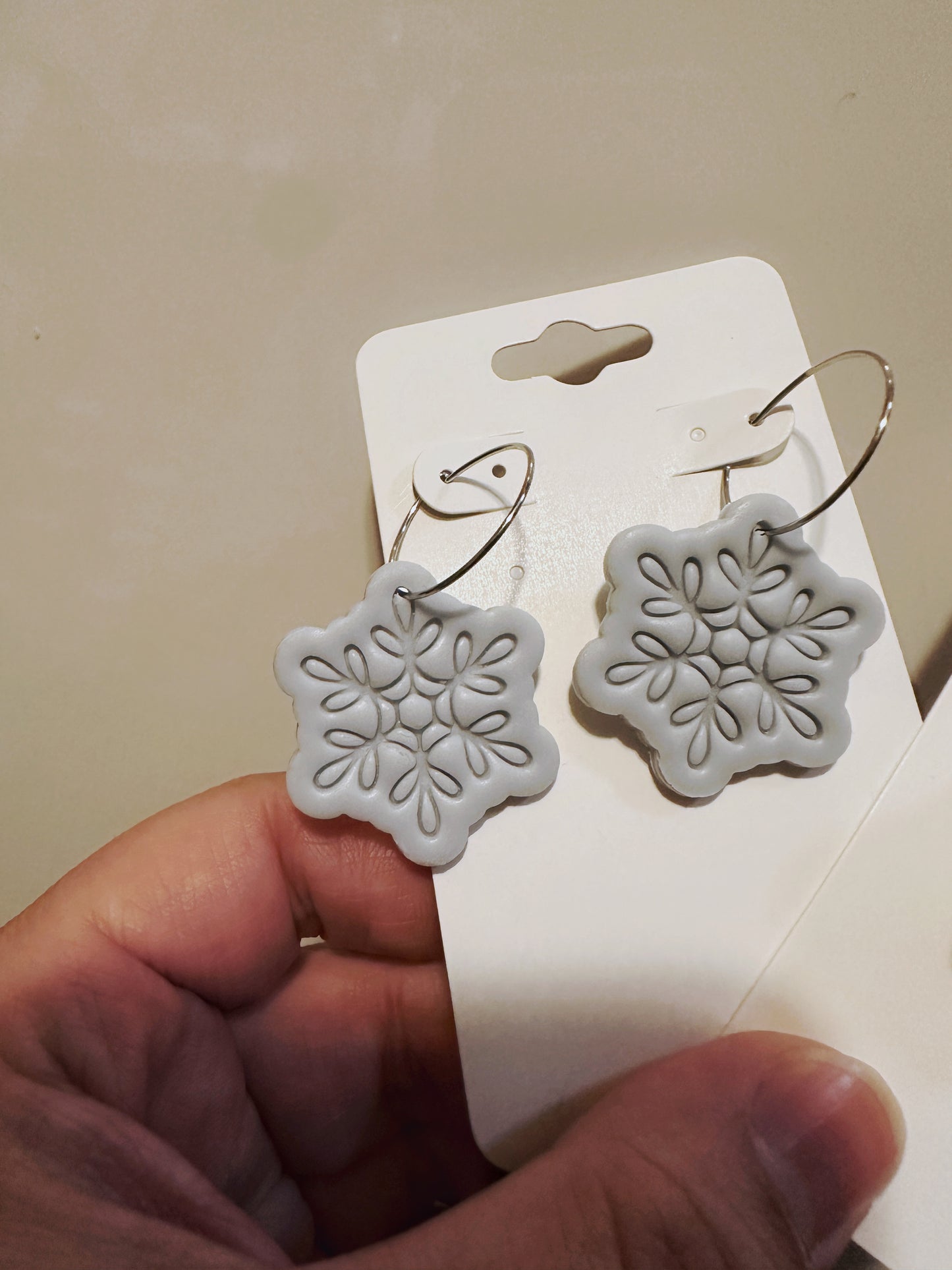 Stamped snowflake