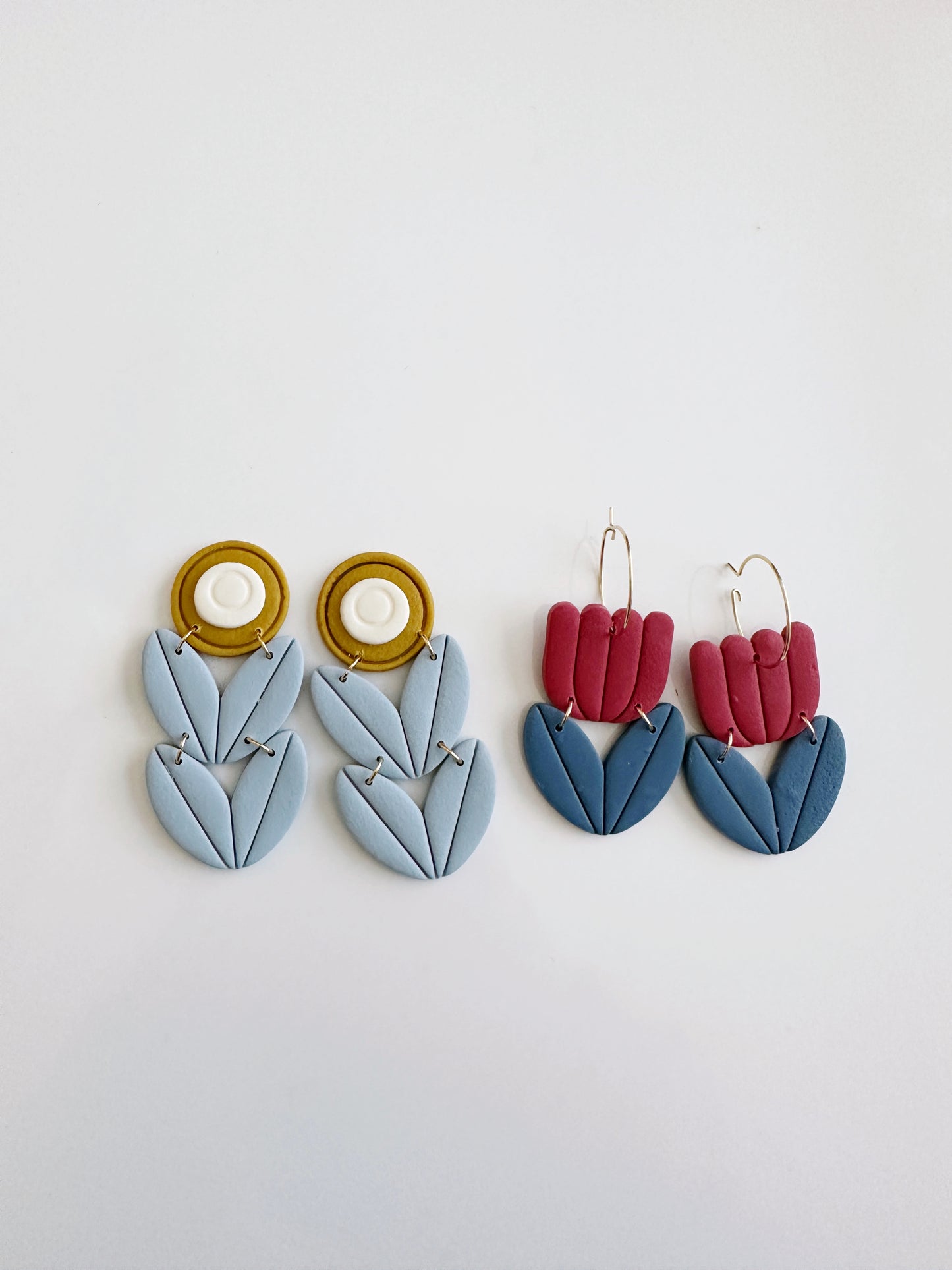 Scandinavian Flower Earrings