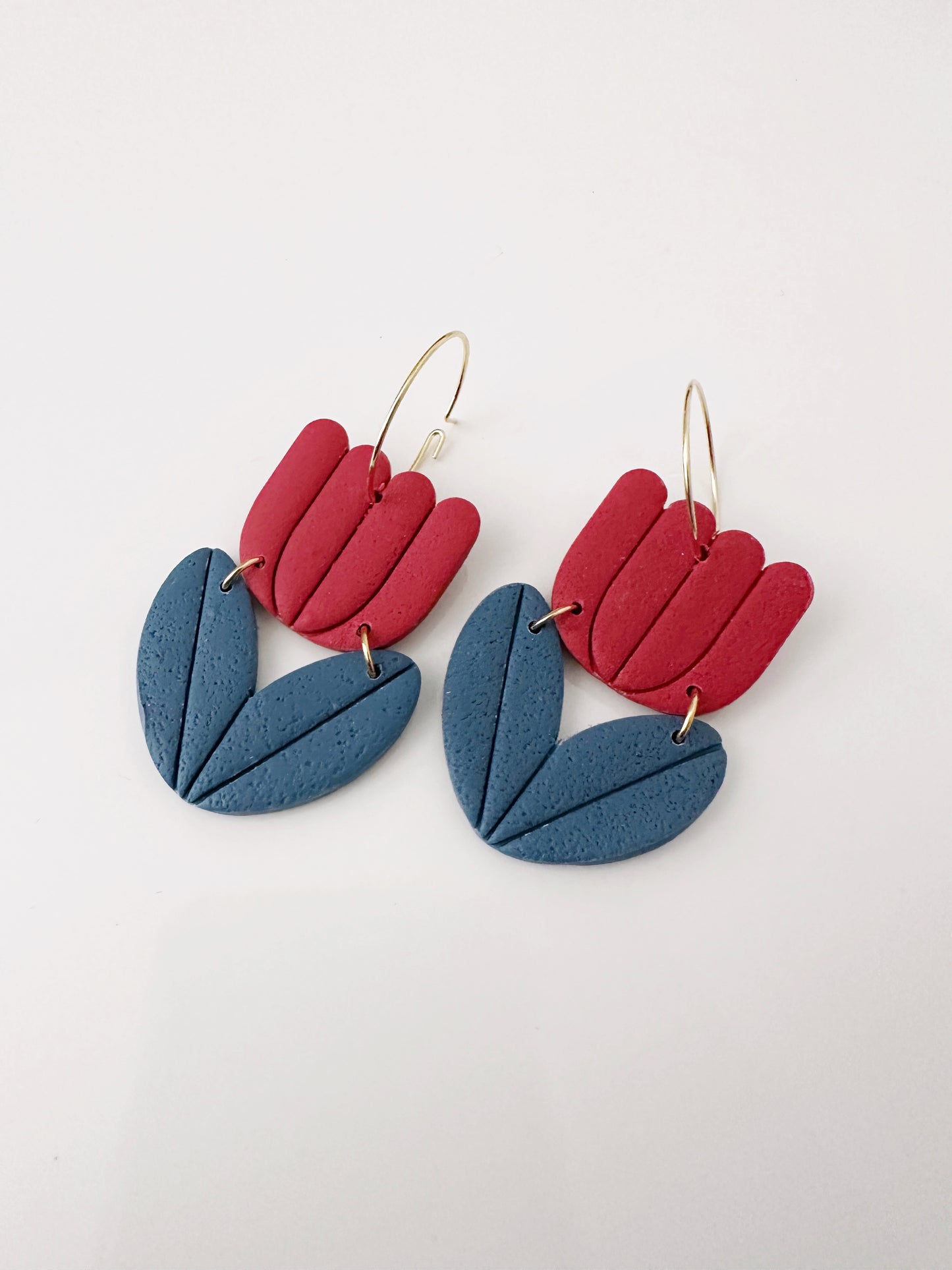 Scandinavian Flower Earrings
