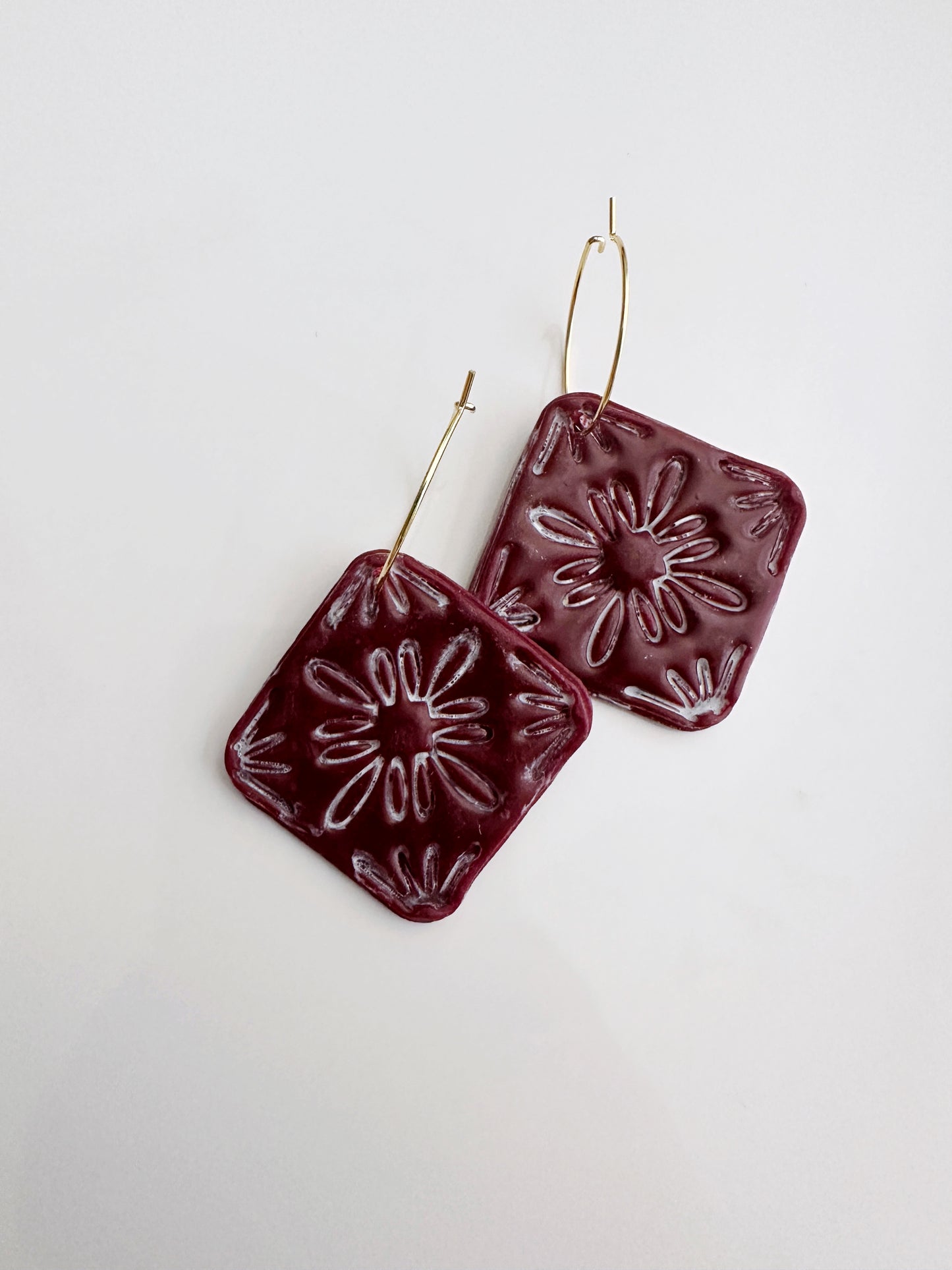 Tile Earring