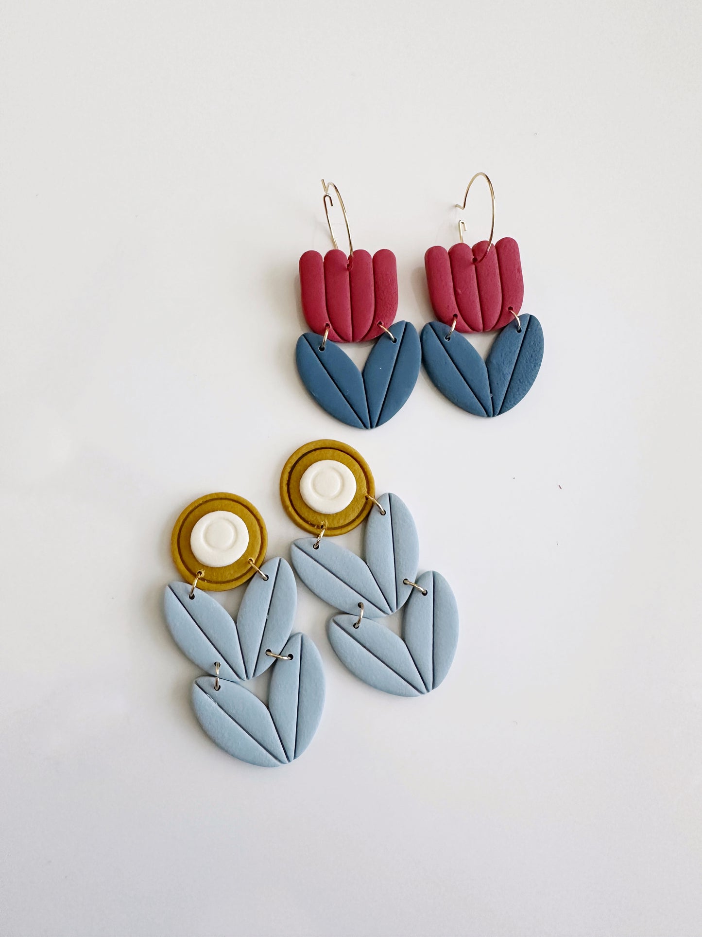 Scandinavian Flower Earrings