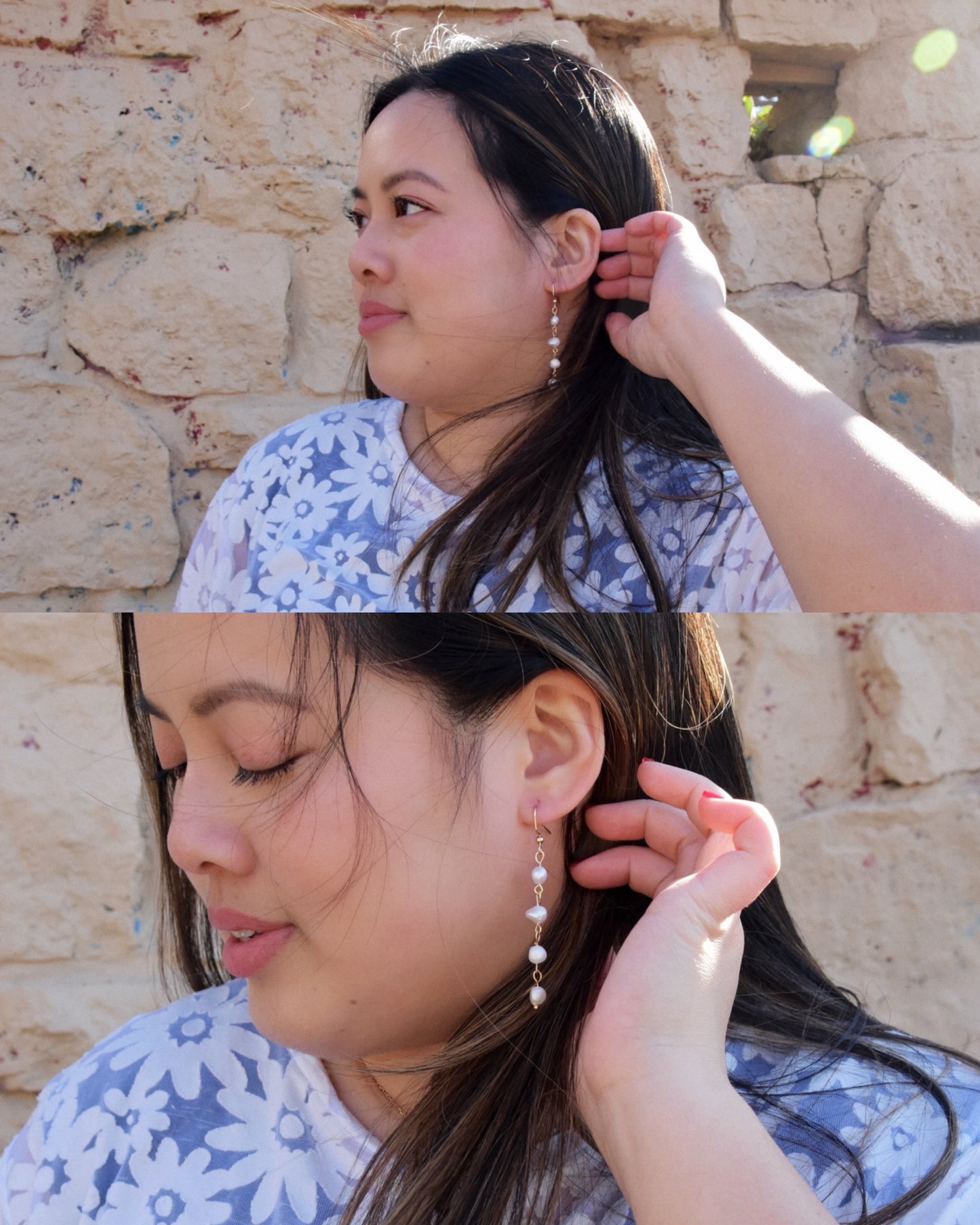 Pearl Drop Earrings