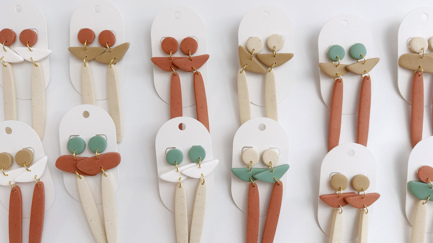 Neutral Statement Earring