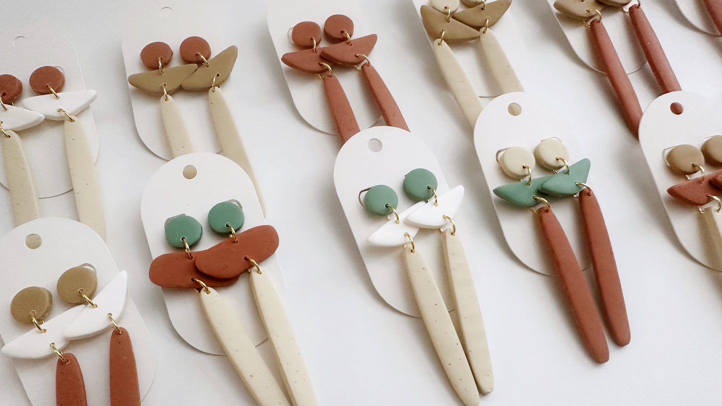 Neutral Statement Earring