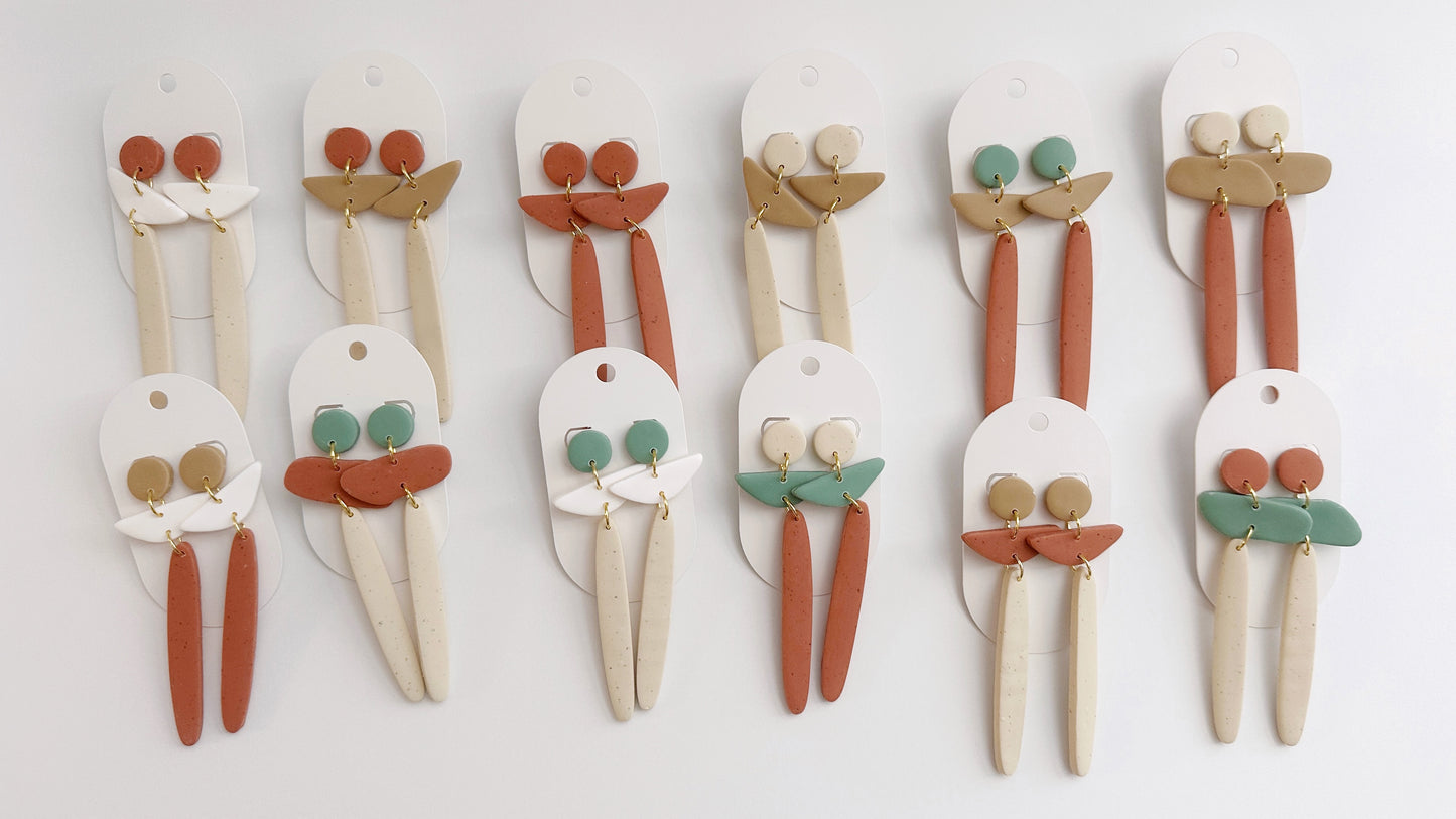 Neutral Statement Earring
