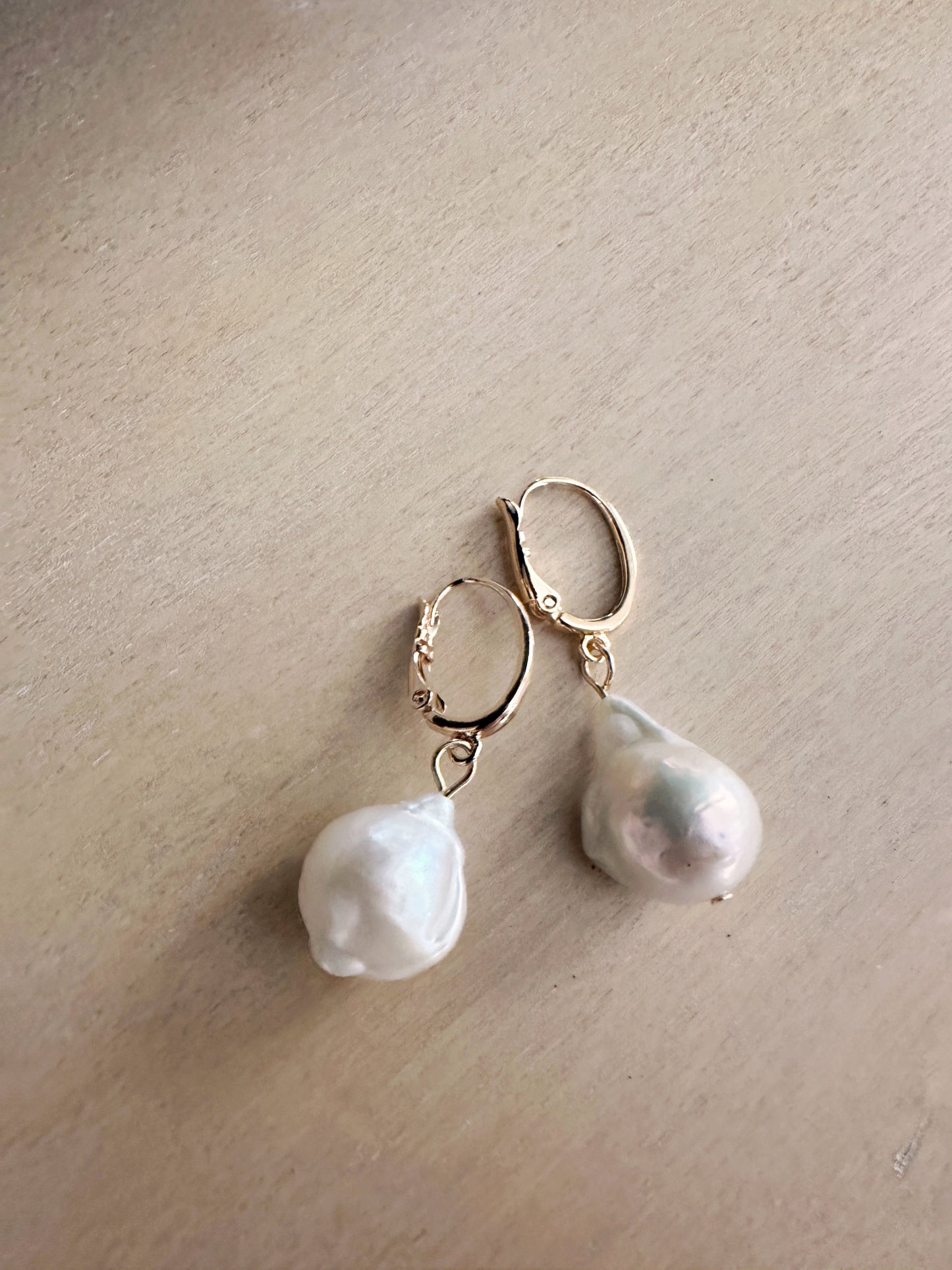 Chunky Pearl Earrings