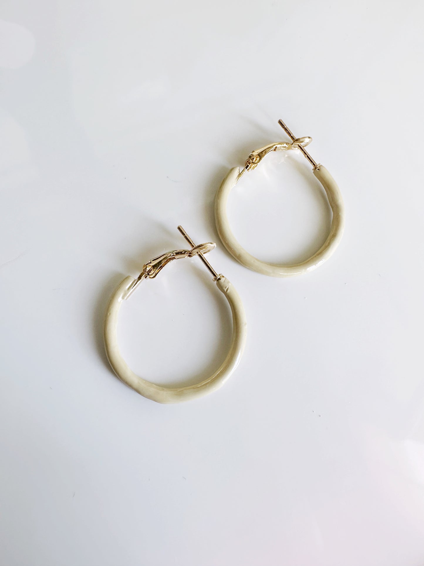 Taupe Hoops