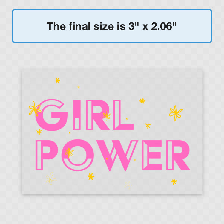 Girl Power Sticker